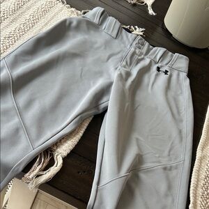 Under Armour Light Gray Baseball pants